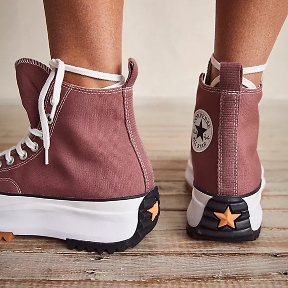 Converse Womens Run Star Hike Hi Saddle A00852C - Picture 2 of 8